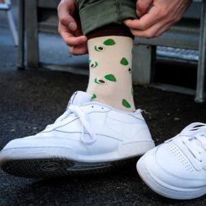 Avocat - Chaussettes Suisse Coton Bio