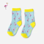flamant-rose-chaussette-enfant-kids