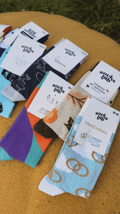Personalisierte Socken Schweiz