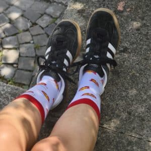Chaussettes fondue suisse But First, Fondue - SocksLab (vue 4)