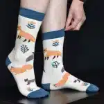 Chaussettes solidaires faune suisse (collab Erminea) - SocksLab