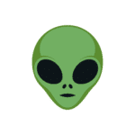 Socquettes brodées alien Houston, On a un Style - SocksLab