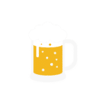 Socquettes brodées bière À Ta Santé ! - SocksLab