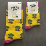 Chaussettes assorties parent-enfant brocoli skater - SocksLab