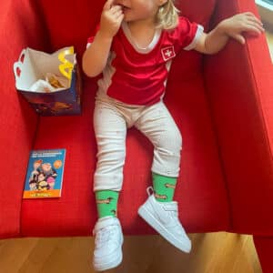 Chaussettes enfant chien hotdog - SocksLab